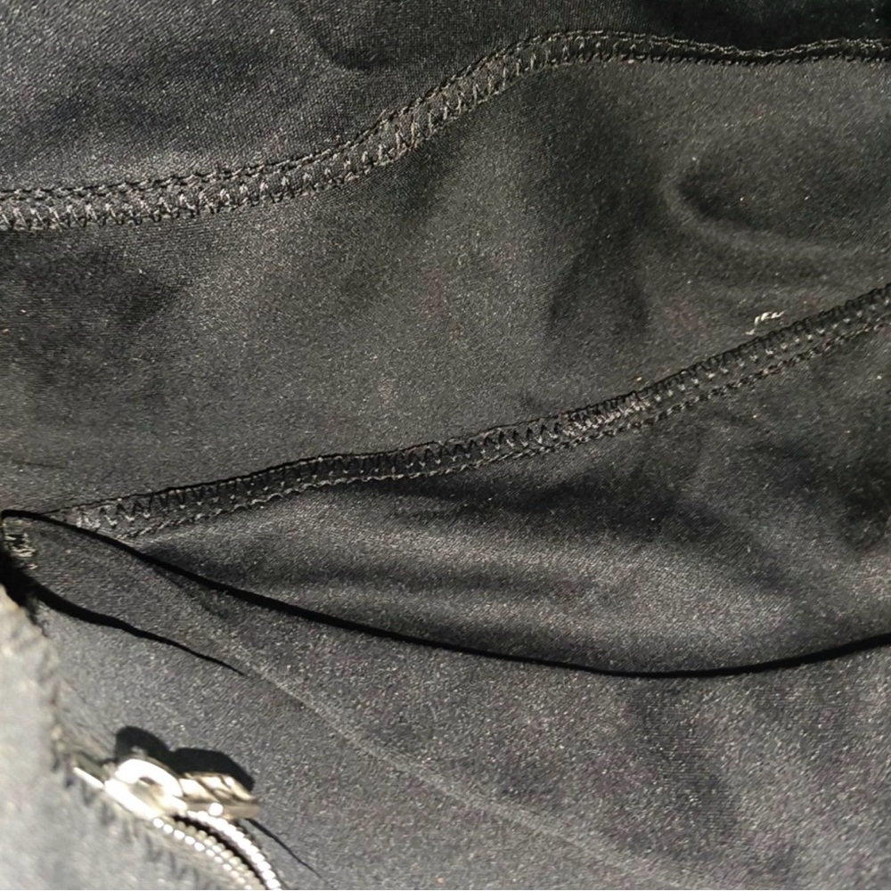 Fendi Neoprene Baguette Shoulder Bag Black Vintage - Picture 6 of 8